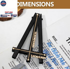 6pc Mini Black Wood Easel Stand Display Painting Picture Photo Plate Holder