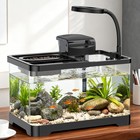 Aquarium Fish Tank Starter Kit With Led Lighting Gallon Fish Tank Usa