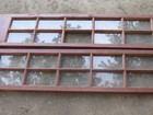 Vintage Set Of French Doors  Glass Panes  78 5  Tall  27 5  Wide  Salvage