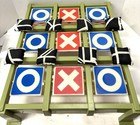 Vintage 1969 Ideal Toy Corp Toss Across Game W  8 Bean Bags   Original Box
