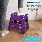 Folding Step Stool  13 Inch - The Anti-skid Step Stool Is Sturdy To Support