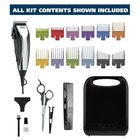 Wahl Home Haircutting Corded Clipper Kit With Adjustable Taper Lever  And 10 Col
