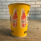 Scarce Ma s Old Fashion Root Beer Soda Pop Vintage Wax Paper Cup