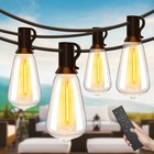 50-200ft Led Outdoor String Lights St38 Shatterproof 2700k Patio Lights