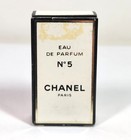 Vintage Chanel No 5 Eau De Parfum Mini Splash  13 Fl Oz  4 Ml Miniature Bottle 
