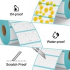 6 Rolls 2 25  X 1 25  Direct Thermal Shipping Barcode Labels 1000 roll For Zebra