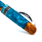 Conklin 1898 Limited Edition Spectra Fusion Fountain Pen In Blue Chrome Fine Nib