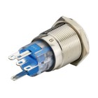16mm Latching   Momentary Push Button Switch On-off W red Green Yellow Led Lamp