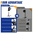 3 In 1 Hair Dryer Roller Ball Climazone Infrared Color Processor Salon Perming