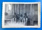 1940s African American Boys Porch Steps Black Americana