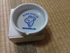 Vintage Rare Michelin Man Bibendum Tire Ashtray White Accessory Case W  Box