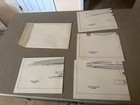 Star Trek Uss Grissom Blueprint Set Of 4 Used 1985