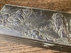 Vintage Japanese Antimony Metal Box- 7    Long
