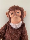 Vintage Steiff Chimpanzee Monkey Jocko Mohair Stuffed Animal Plush No Button