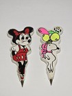 Disney Minnie Mouse And Snoopy Flat Pens Vintage 5 5  Novelty No Ink