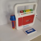 Fisher Price Tape Cassette Pretend Player Recorder Microphone Speaker Toy