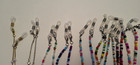 9-pc Eyeglass Chains Set For Women - Multicolor Beaded And Silver And Gold-tone