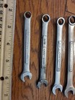Craftsman Usa Sae Combination Wrench Set 5 16  - 3 4  Raised Panel Mechanic Tool