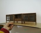 3pc Dollhouse 1 12 Scale Furniture Miniatures Unfinished Living Room Tv Cabinet