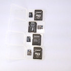 Lot Of 4 Micro Sd Cards   Adapters 32gb  16gb  8gb Used