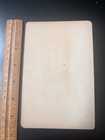 Cabinet Card Apache   Yuma Indian Warrior In Breechcloth Phoenix Arizona 1890s
