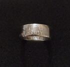 Franklin Half Dollar Coin Ring   90  Silver   Sizes 9 To 14   1948 To 1963