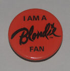 Blondie Black   Red Original Buttons Fan Club Debbie Harry Pinbacks Badges Pins