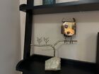 Rare Htf Curtis Jere Antique Vintage Brass   Owl On Branch Metal Art Sculpture