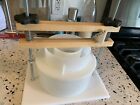 Cheese Making Deluxe Cheese Press Handmade 50  3kg Mold Cap  Free Shipping 