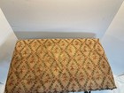 Vintage Antique Bench Stool Ornate Wrought Iron Scroll Spanish 20x19x11