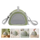 2 Pcs Small Pet Outing Bag Carrier Mesh Pouch Hamster Carry Purse