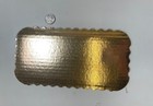 Gold Rectangle Corrugated Cardboard Cake Board 200pcs -  5 3 8  X 10 3 8 