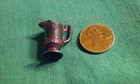1920s Doll House Miniature Metal  Pitcher Prize Premium Cracker Jack Or Gum Ball