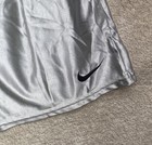 1980   s Nike Dazzle Shorts Made In Usa Red Tag Basketball Silky Satin Baggy Lg