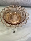 This Lot Is Just One Of Each  Assorted Vintage Pink Depression Glass  See Discri