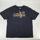 Golden State Warriors 2017 Nba Champions Shirt Men s Size 2xl Adidas Go To Tee