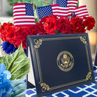 Us Citizenship Certificate Holder 2026 Naturalization Padded Leatherette Cover W