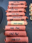 Lot 29 Of Lincoln Wheat Cent Rolls -mix Of  40 s   50 s