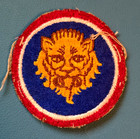 Army 106th Infantry Division-golden Lions Patch-off Uniform- Wwii  no Glow 