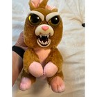 Feisty Pets Karl The Snarl Bunny Rabbit Plush Brown Pink William Mark Corp 8 5 