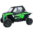 Pair Soft Doors Windows Enclosure For 14-22 Polaris Rzr Xp 1000 Turbo S 1000 900