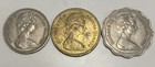 Vintage Lot Of Circulated 1966-8 Commonweath Of The Bahamas Cent Coins