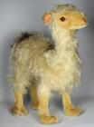 Vintage Steiff Original Llama Germany Tag With Button C1950 s - 16  Tall