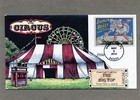 Wwlf Collins Fdc Cover Set Of  8  4898 - 4905  Vintage Circus Posters  Cachets