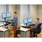 Ergotron Assembled Workfit-tl Sit Stand Desktop Workstation  Dual Monitor Taa