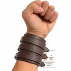 Halloween Medieval Vintage Leather Arm Guard Armguard Larp Cosplay Costume   