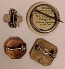 Vintage 4-h Club Membership And Leadership Pins Lot Of 4