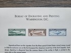 1930 Graf Zeppelin 3 Stamp Reproduction Sheet Dated 1971 New Europe Pan American