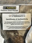 Pittsburgh Steelers Najee Harris Practice Used Nike Gloves New York Giants
