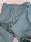 1970s Vintage Boy Scout Explorer Uniform Pants 32  X 33  Dark Green Venture   5 